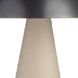 Struzzo 10 inch 3 watt Ivory and English Bronze Rechargeable Accent Lamp Portable Light