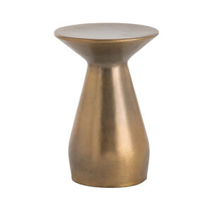 Haven 14 inch Burnt Brass Accent Table 