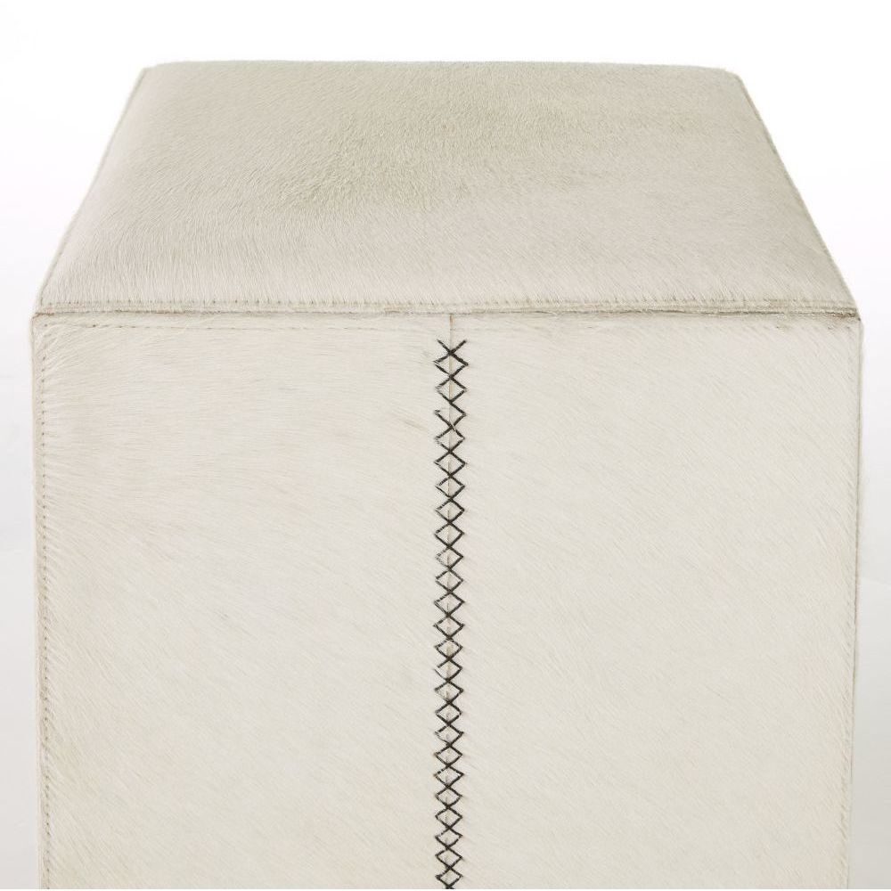 Cowan 25 inch White Counter Stool