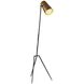 Draper 60.00 watt Blackened Floor Lamp Portable Light