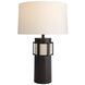 Folsom 29.5 inch 150.00 watt Bronze and Ivory Lamp Portable Light