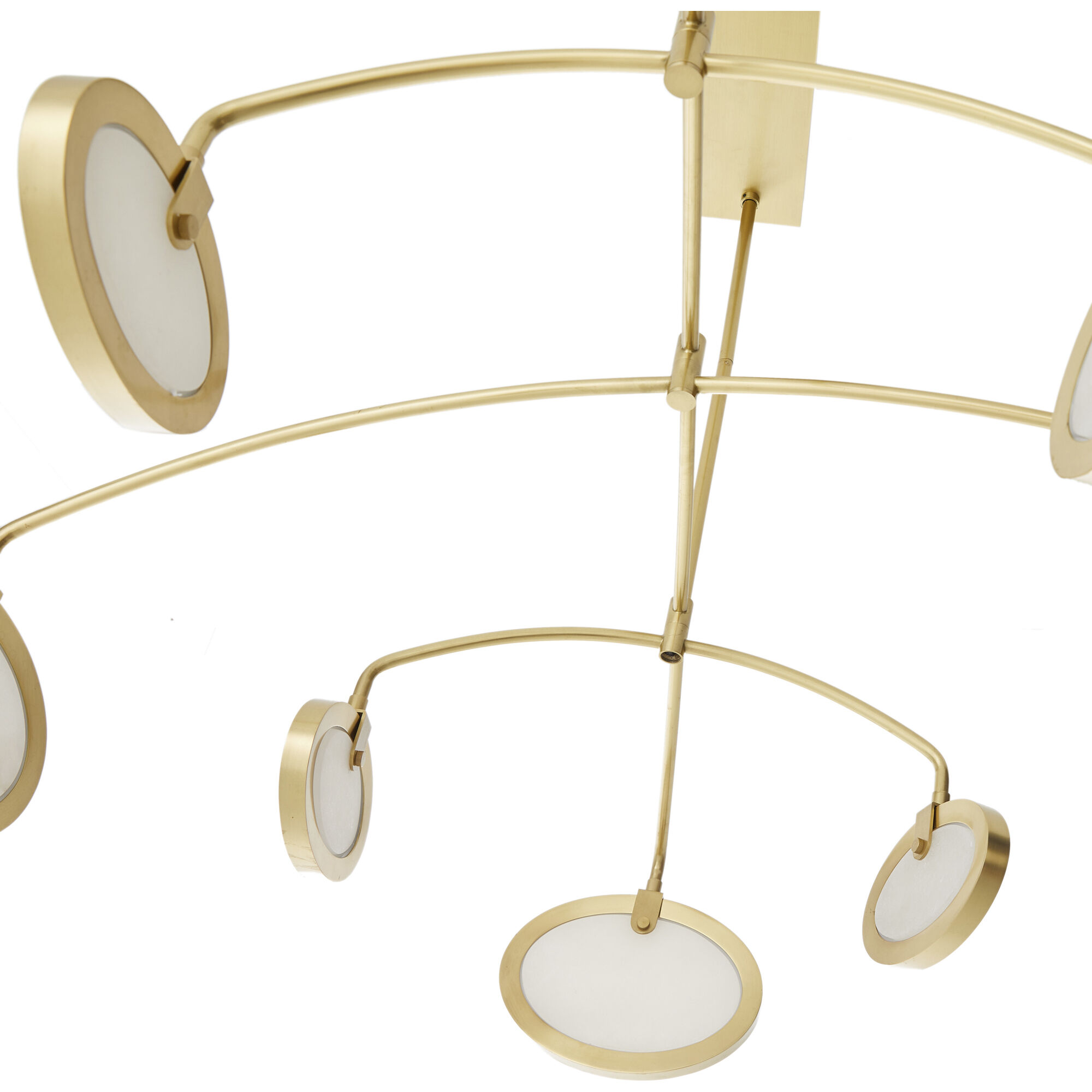 Rosabel 8 Light 56 inch Antique Brass Chandelier Ceiling Light