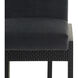 Matilda Midnight Grey and Ebony Dining Chair