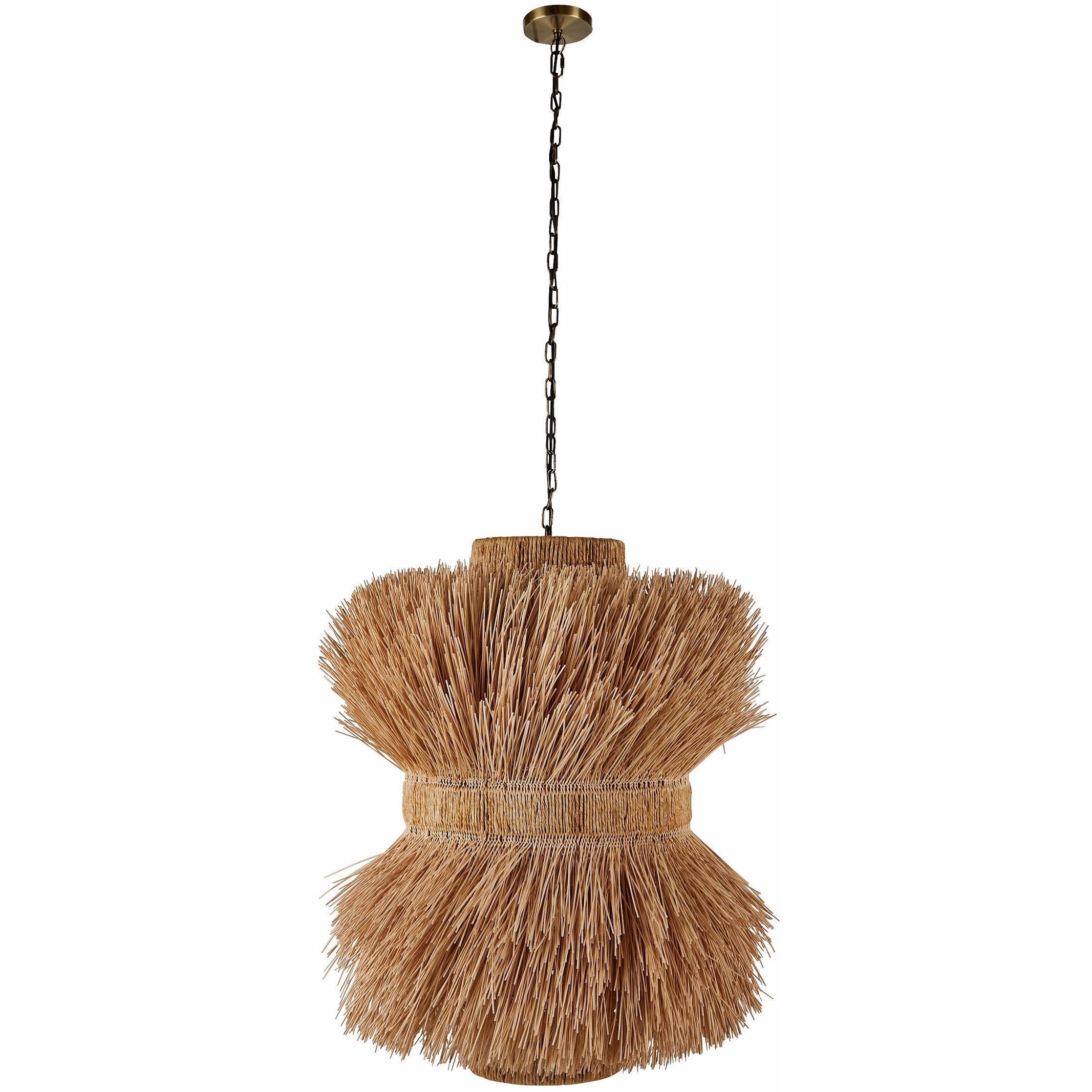 Corinna 1 Light Natural Pendant Ceiling Light