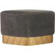 Duvall 19.5 inch Slate Grey Ottoman