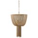 Yale 3 Light 20 inch Aged Brass Chandelier Ceiling Light