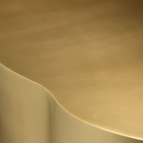 Meadow 36 X 14 inch Antique Brass Coffee Table