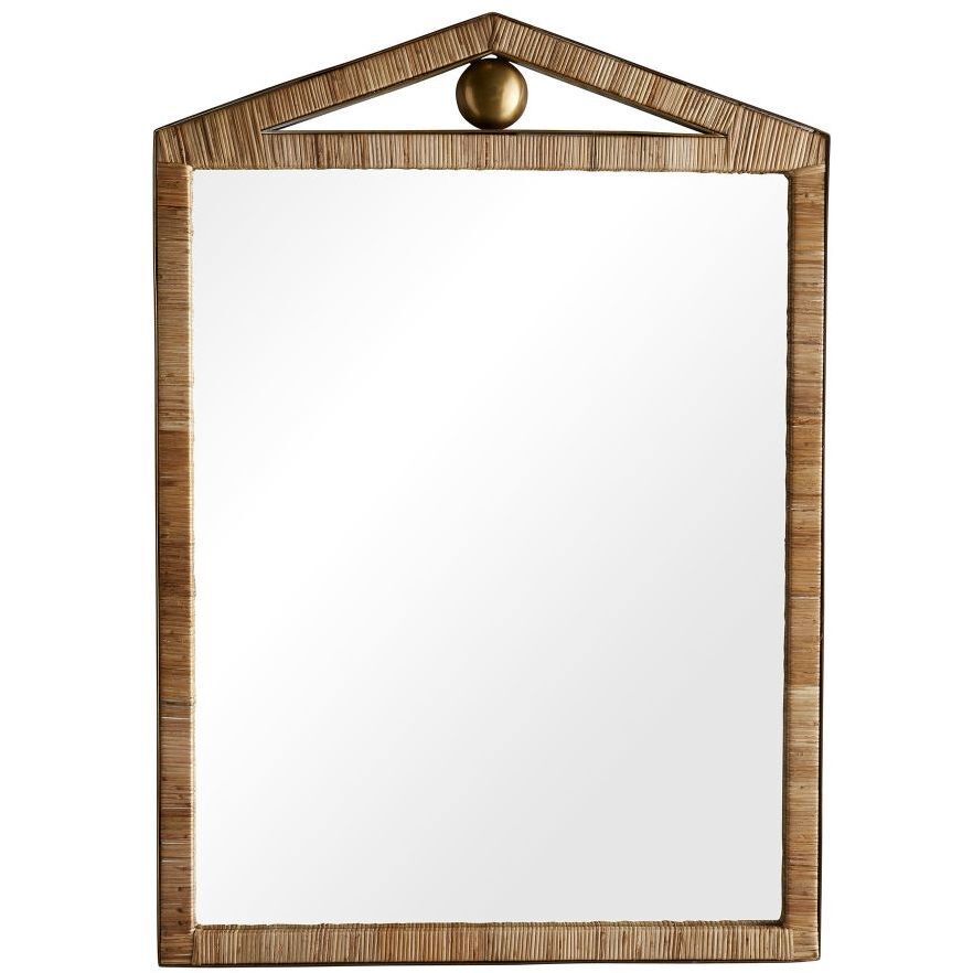 Caribe 40.5 X 28.5 inch Natural Mirror