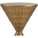 Castanza 13.5 inch Antique Brass Accent Table