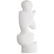Mello Matte White Plaster Sculpture