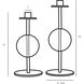 Terrell 11 inch Candleholders, Set of 2
