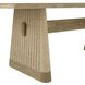 Delrio 96 X 30 inch Honey Outdoor Dining Table