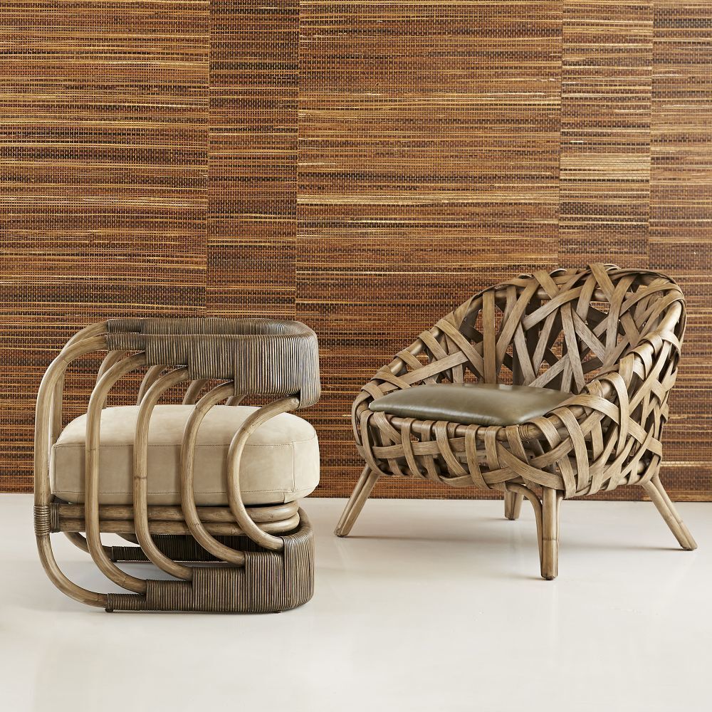 Hamza 27 inch Mink Chair