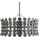 Imperia 6 Light 36 inch Burnt Iron Chandelier Ceiling Light
