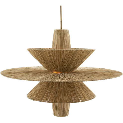 Shay 1 Light 44 inch Natural Chandelier Ceiling Light