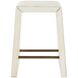 Cowan 25 inch White Counter Stool