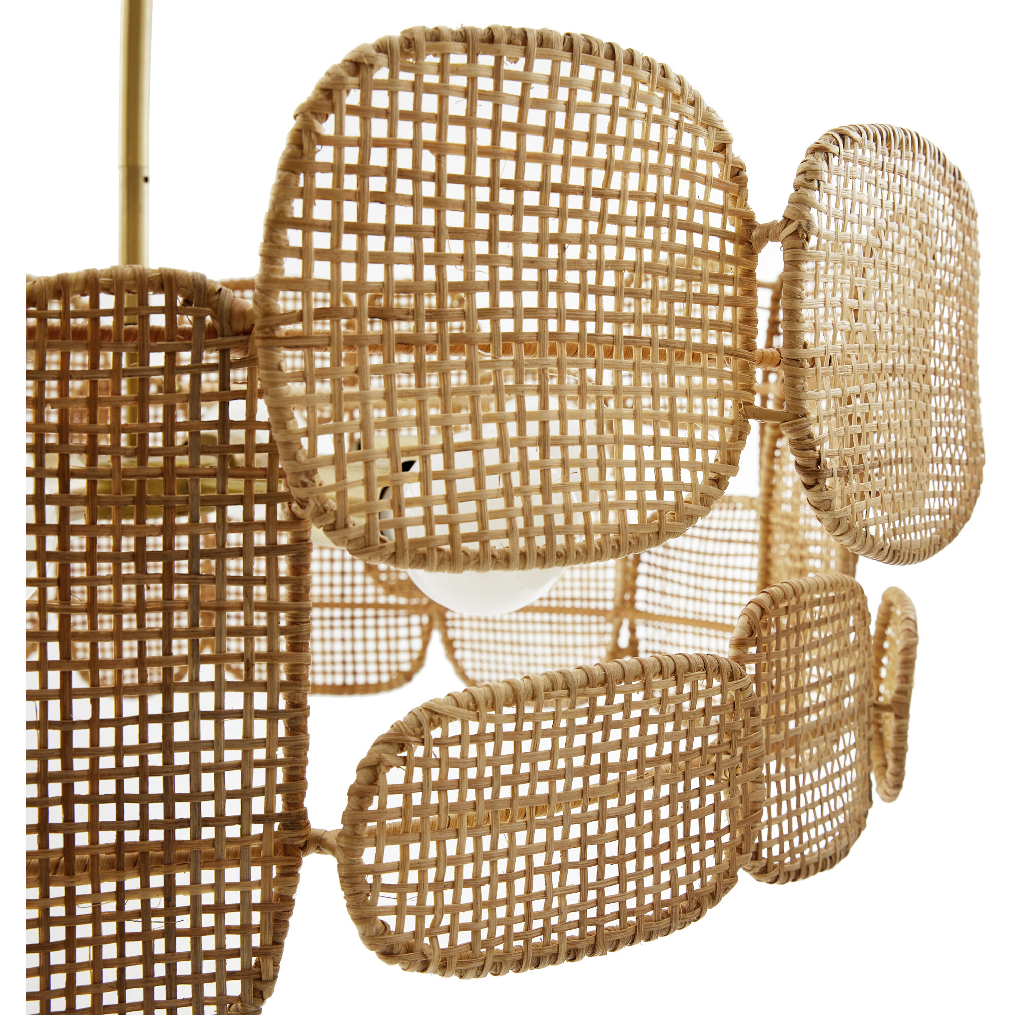 Ronaldo 6 Light 30 inch Natural Chandelier Ceiling Light