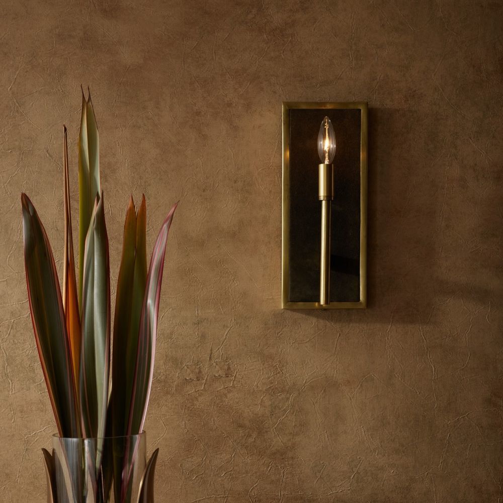 Avanti 1 Light 5.5 inch Brown Sconce Wall Light