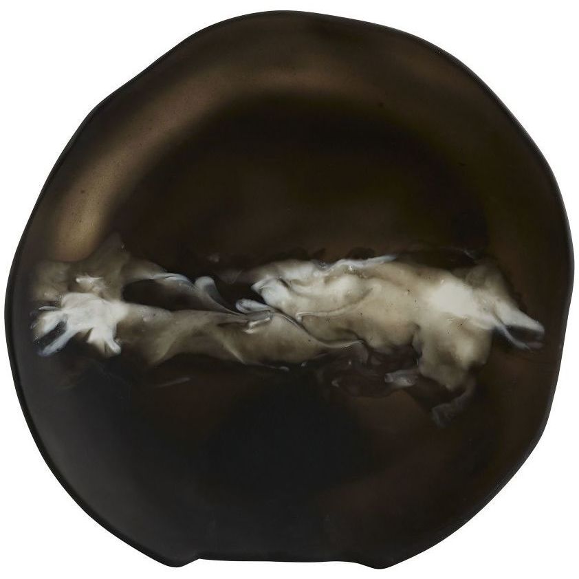 Hollie Black & White Trays, Set of 2