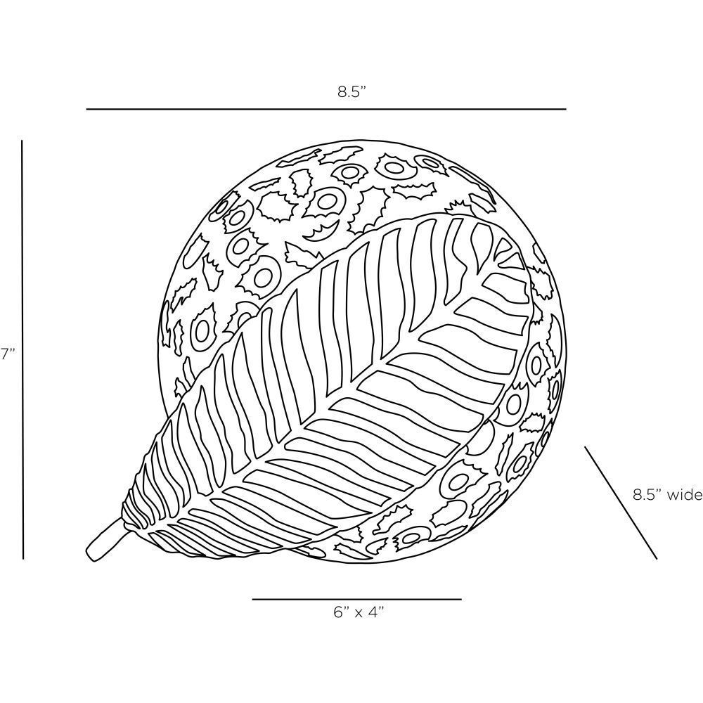 Yucatan Vintage Brass Sculpture