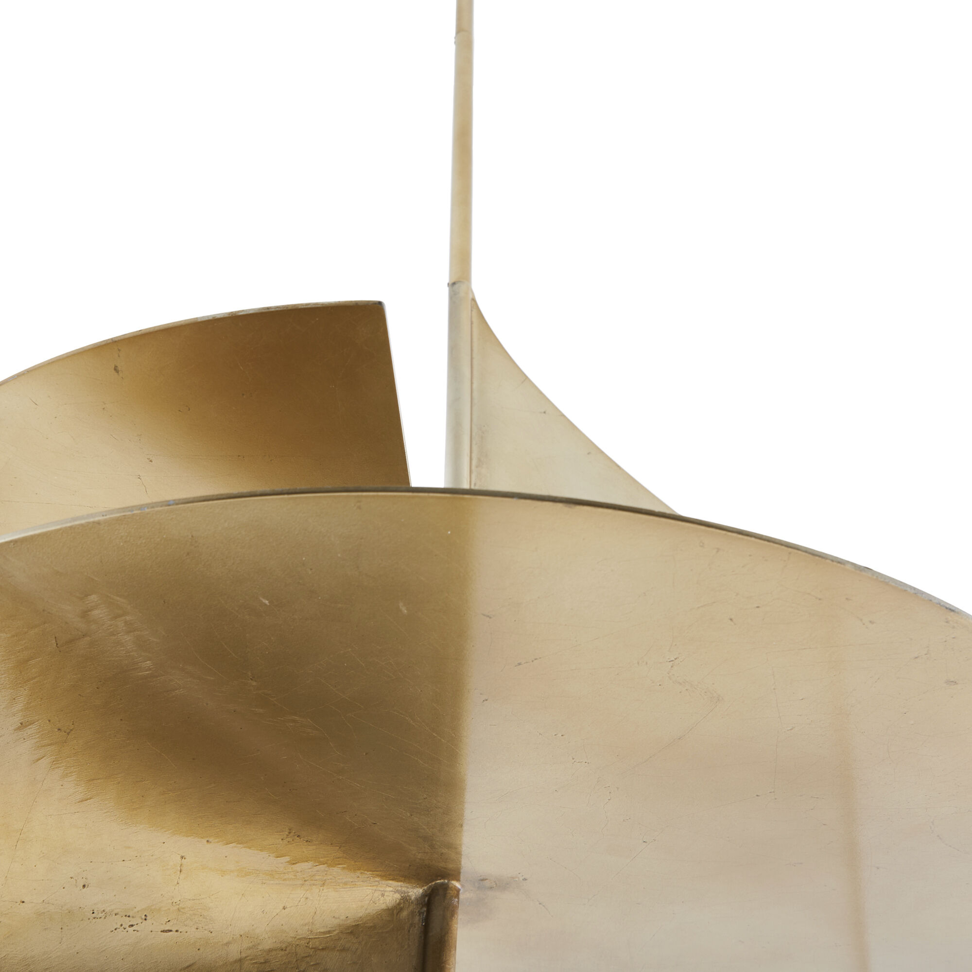 Renly 1 Light 24 inch Pale Gold Leaf Pendant Ceiling Light