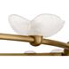 Fleurana 16 Light 54 inch Antique Brass Chandelier Ceiling Light