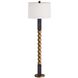 Yonah Antique Brass Floor Lamp Portable Light