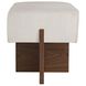 Tuck 16 inch Ivory Ottoman