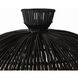 Como 60.00 watt Black Table Lamp Portable Light