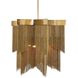 Bridget 28 inch Vintage Brass Chandelier Ceiling Light