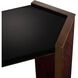 Argyle 52 inch Black and Santos Rosewood and Vintage Brass Console