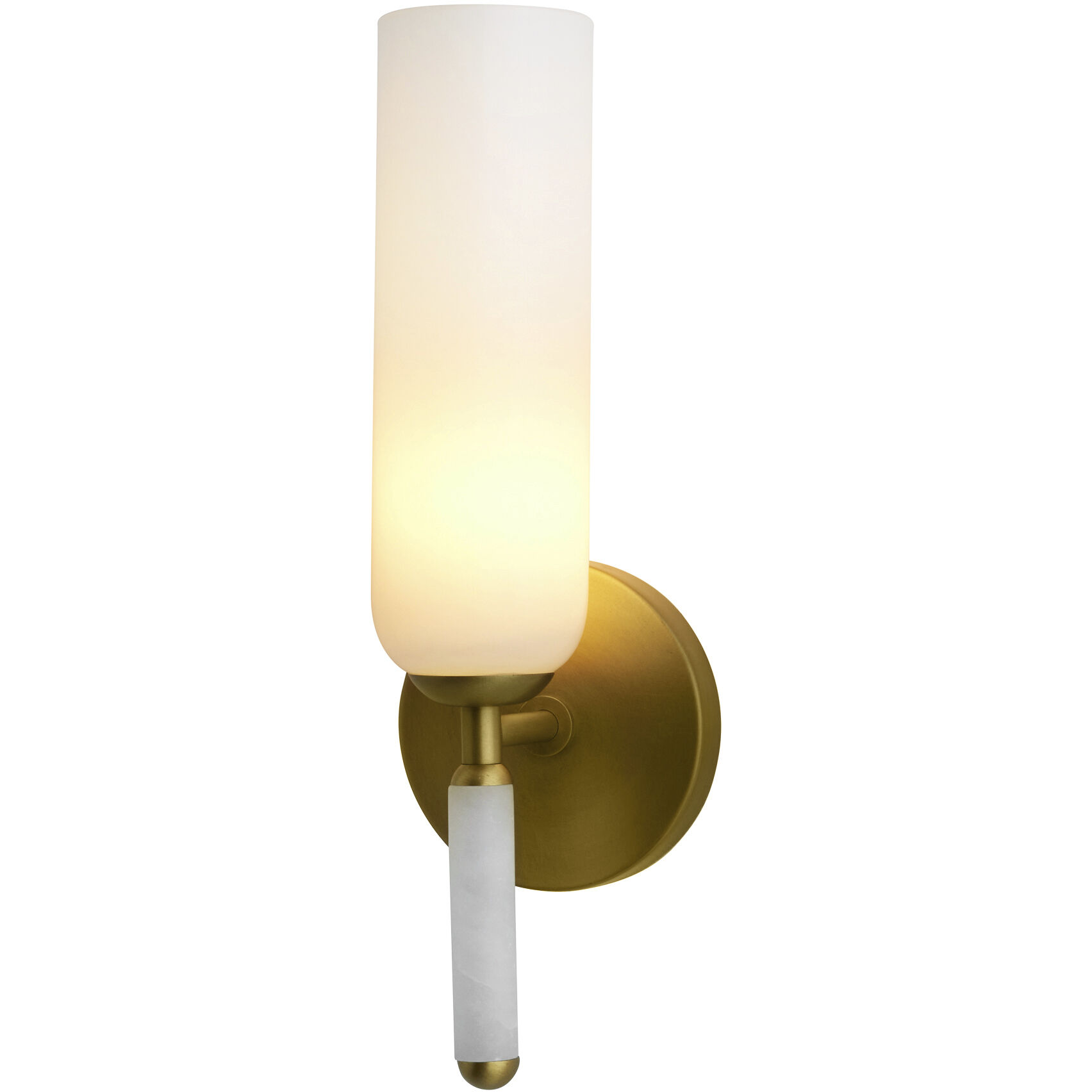 Norwalk 1 Light 5 inch Opal and Antique Brass Sconce Wall Light