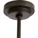 Sumter 1 Light 11 inch Black and Bronze with Natural Wood Candle Pendant Ceiling Light, Beth Webb