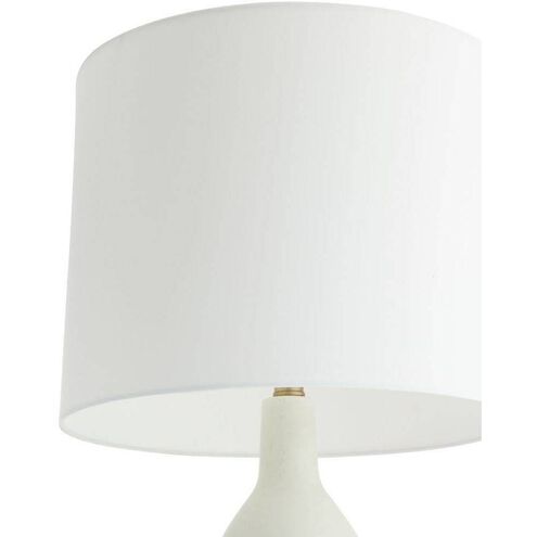 Gola 32 inch 150.00 watt Quail Egg and Antique Brass Lamp Portable Light