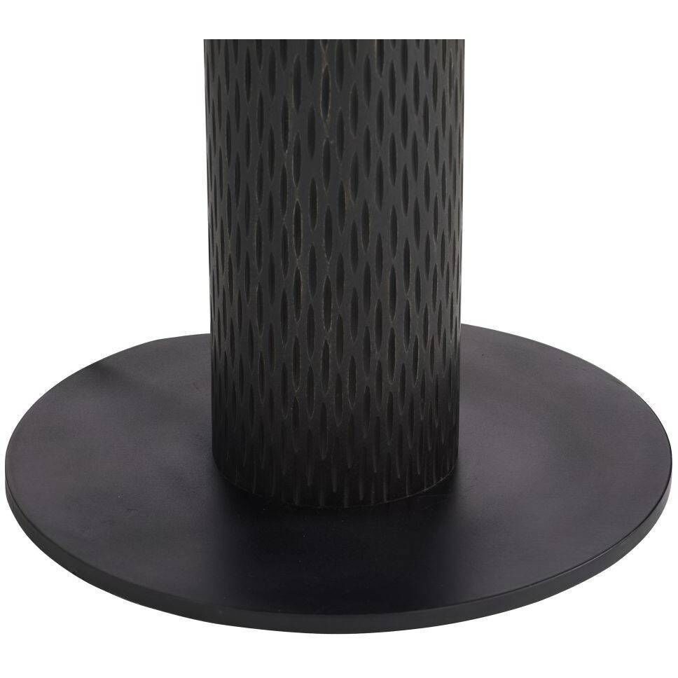 Hartford 70.5 inch 150.00 watt Black and Antique Brass with Blackened Iron Floor Lamp Portable Light