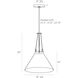 Sedge 1 Light 16 inch Natural Pendant Ceiling Light