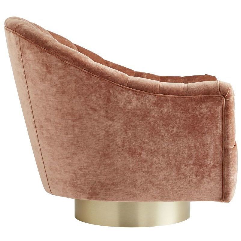 Springsteen Dusty Rose Swivel Chair