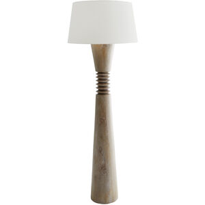 Sedona 66 inch 150.00 watt Cerused Oak Floor Lamp Portable Light