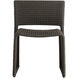 Veneto Charcoal Brown Outdoor Dining Chair