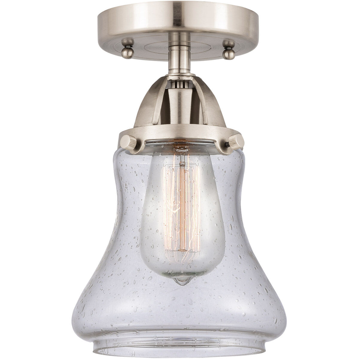 Nouveau 2 Bellmont 1 Light 6.00 inch Semi-Flush Mount