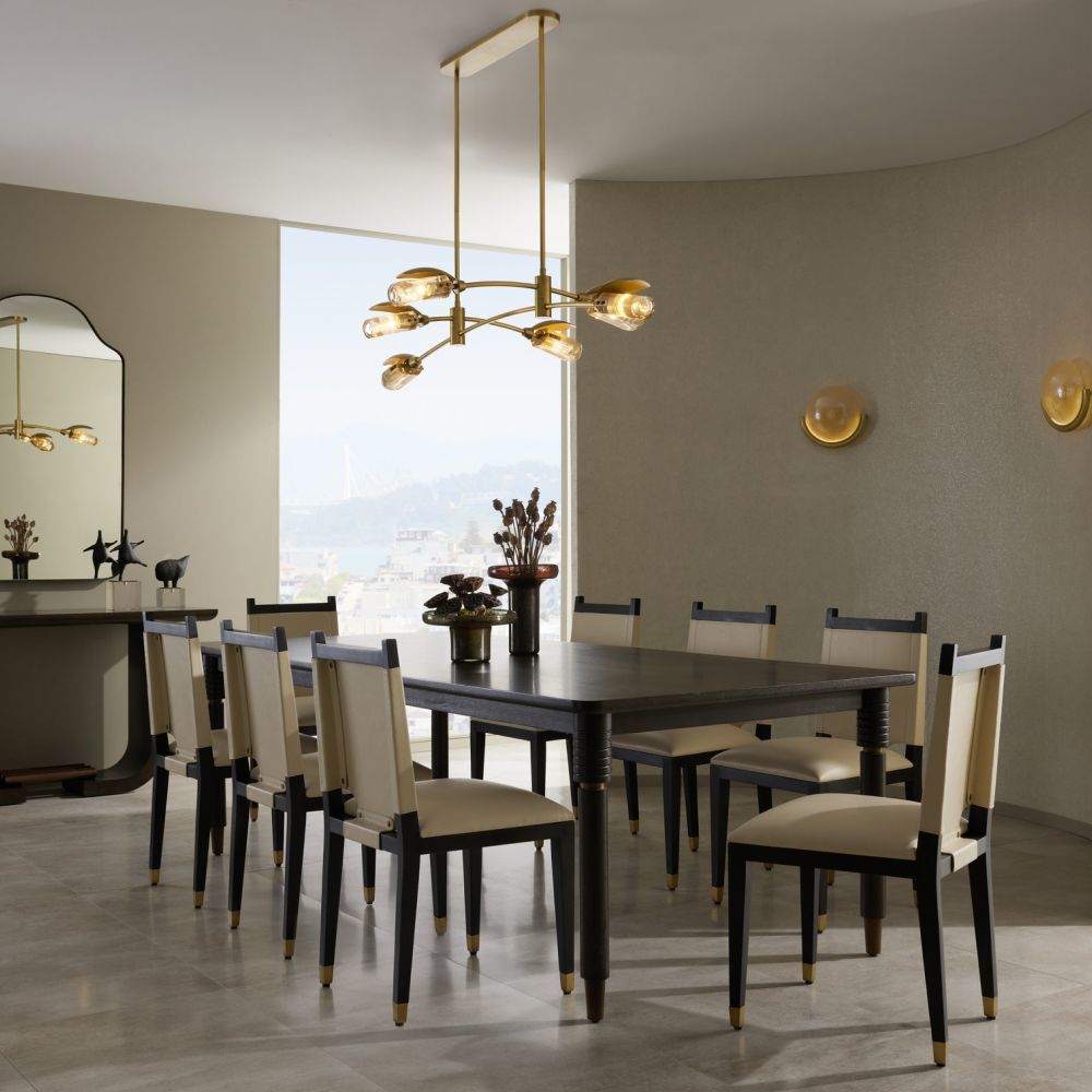 Burdock Vanilla Dining Chair