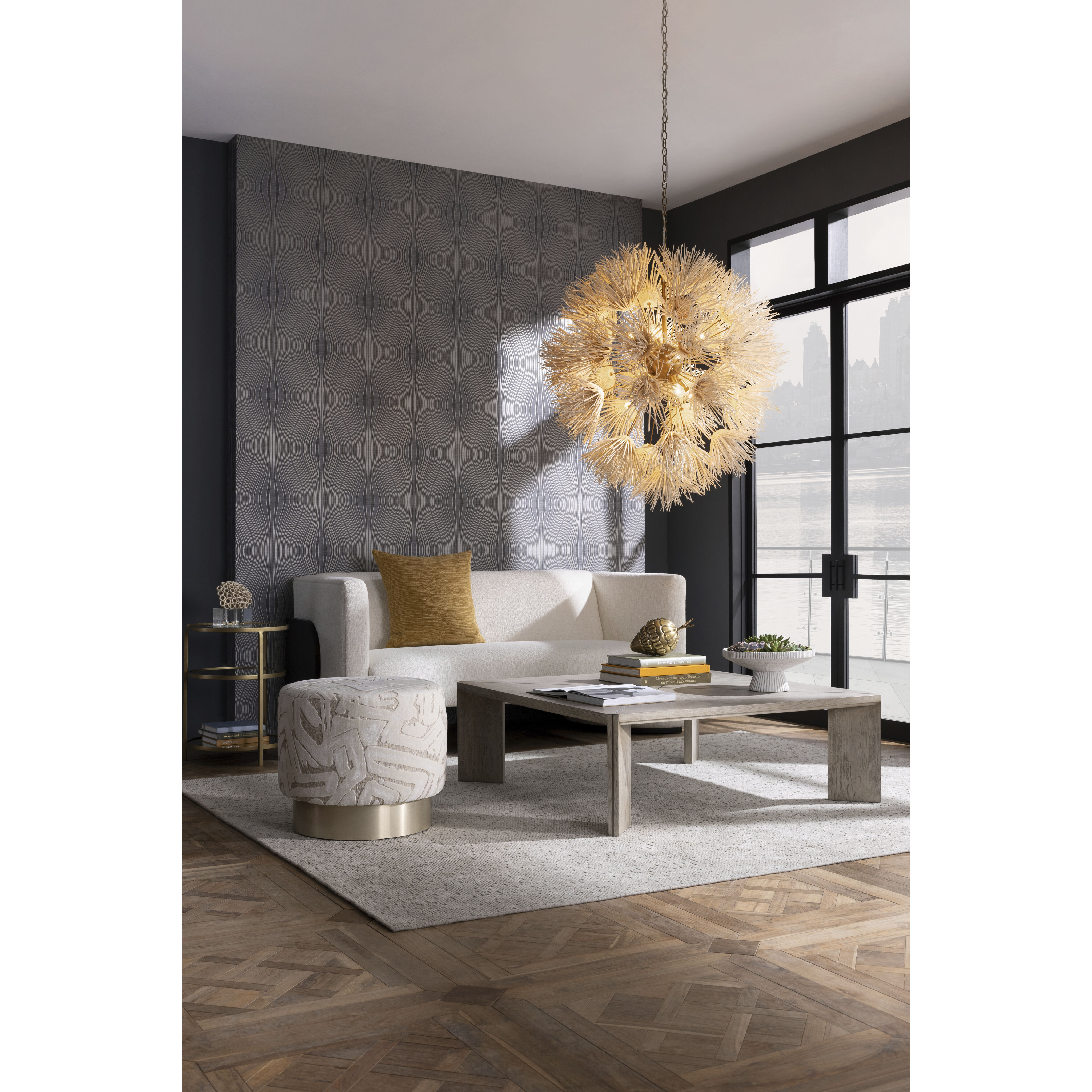 Winona 8 Light 33 inch Antique Brass Chandelier Ceiling Light