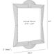 Cypress 40 X 26.5 inch Natural Mirror