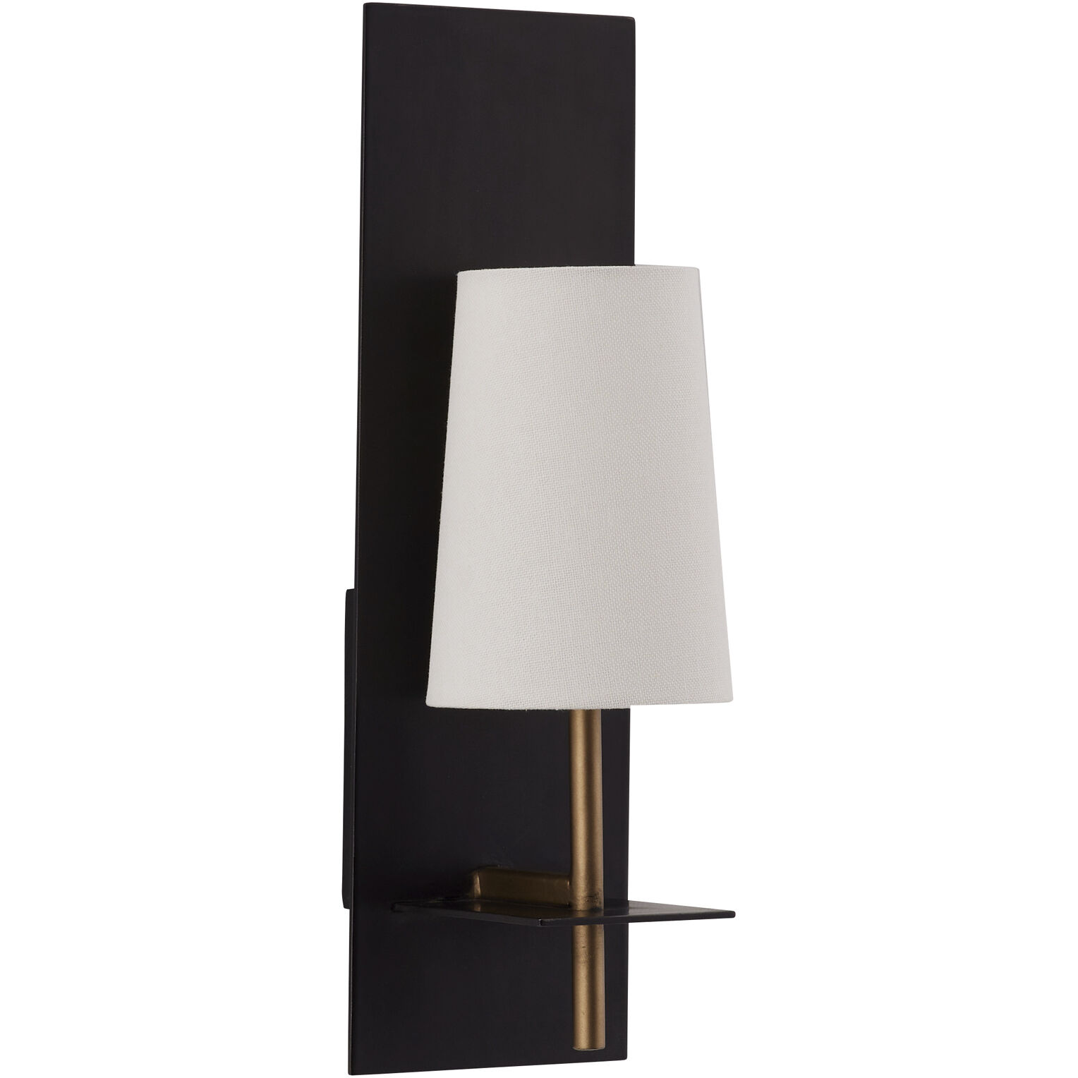 Neo 1 Light 8 inch Blackened Iron Sconce Wall Light