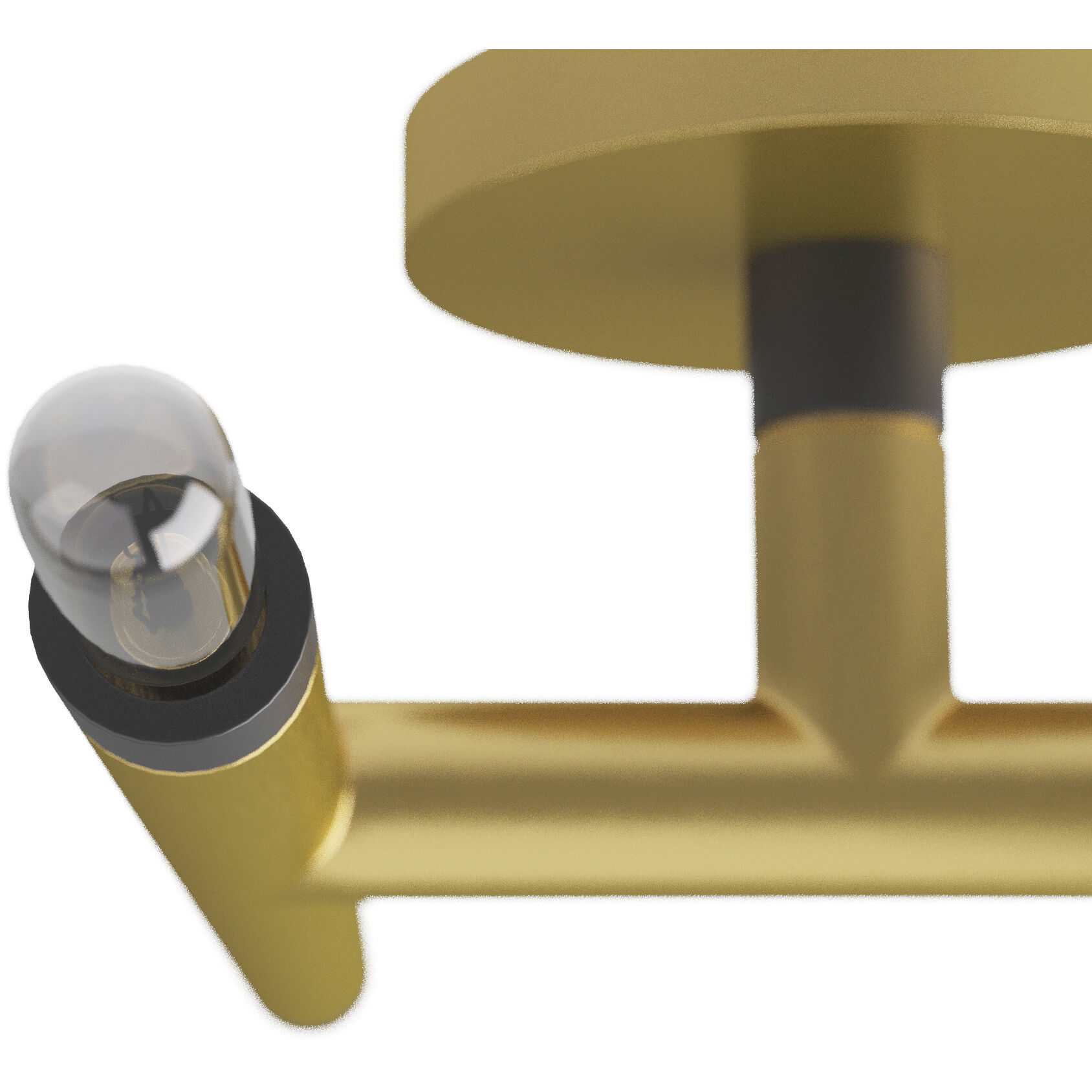 Ballard 4 Light 7 inch Antique Brass Flush Mount/Wall Sconce Ceiling Light