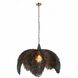 Ezra 1 Light Black Wash Pendant Ceiling Light