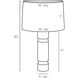 Angelina 30 inch Table Lamp Portable Light