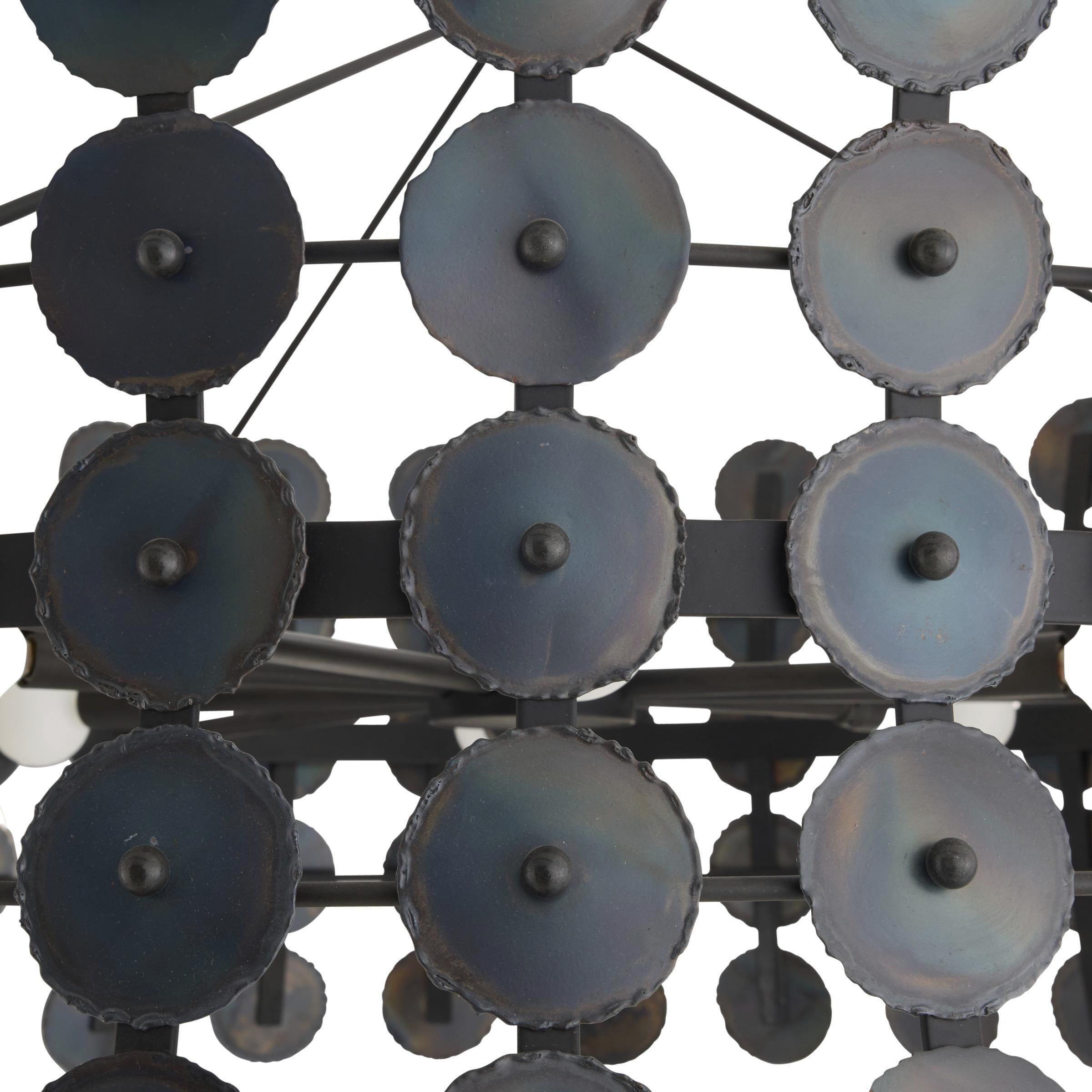 Imperia 6 Light 36 inch Burnt Iron Chandelier Ceiling Light