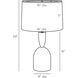 Brighton 29 inch Table Lamp Portable Light