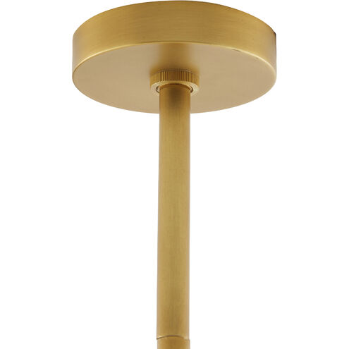 Sierra 9 Light 40 inch Brushed Brass Chandelier Ceiling Light